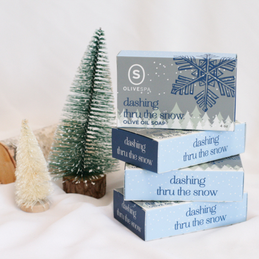 Dashing Thru The Snow Olive Oil Soap