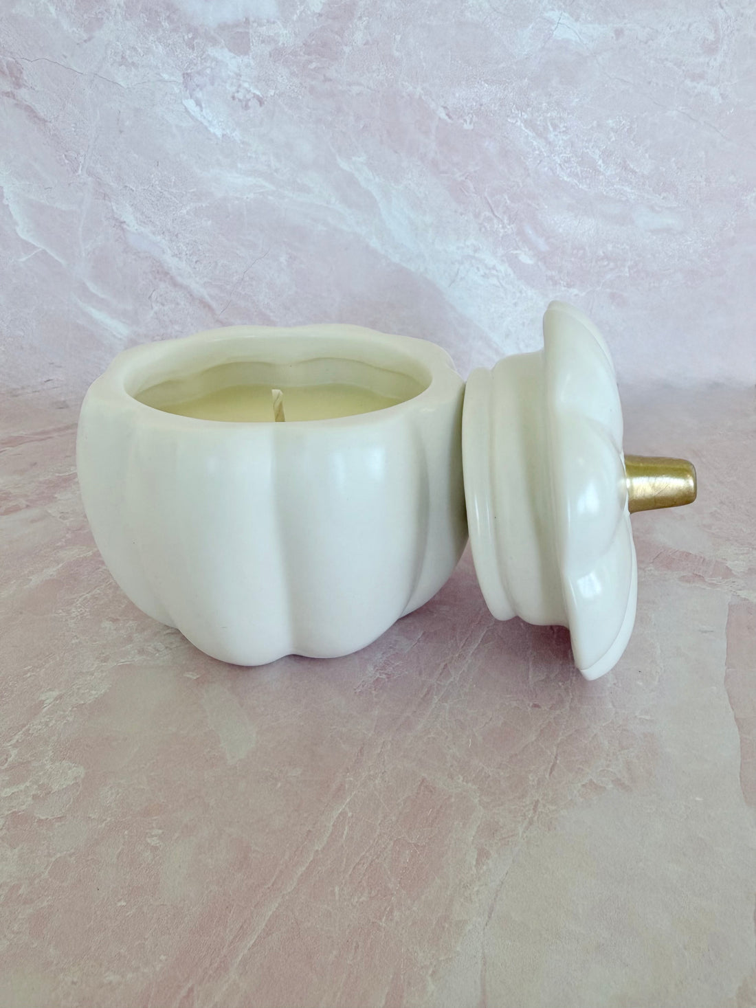White Pumpkin Soy Candle