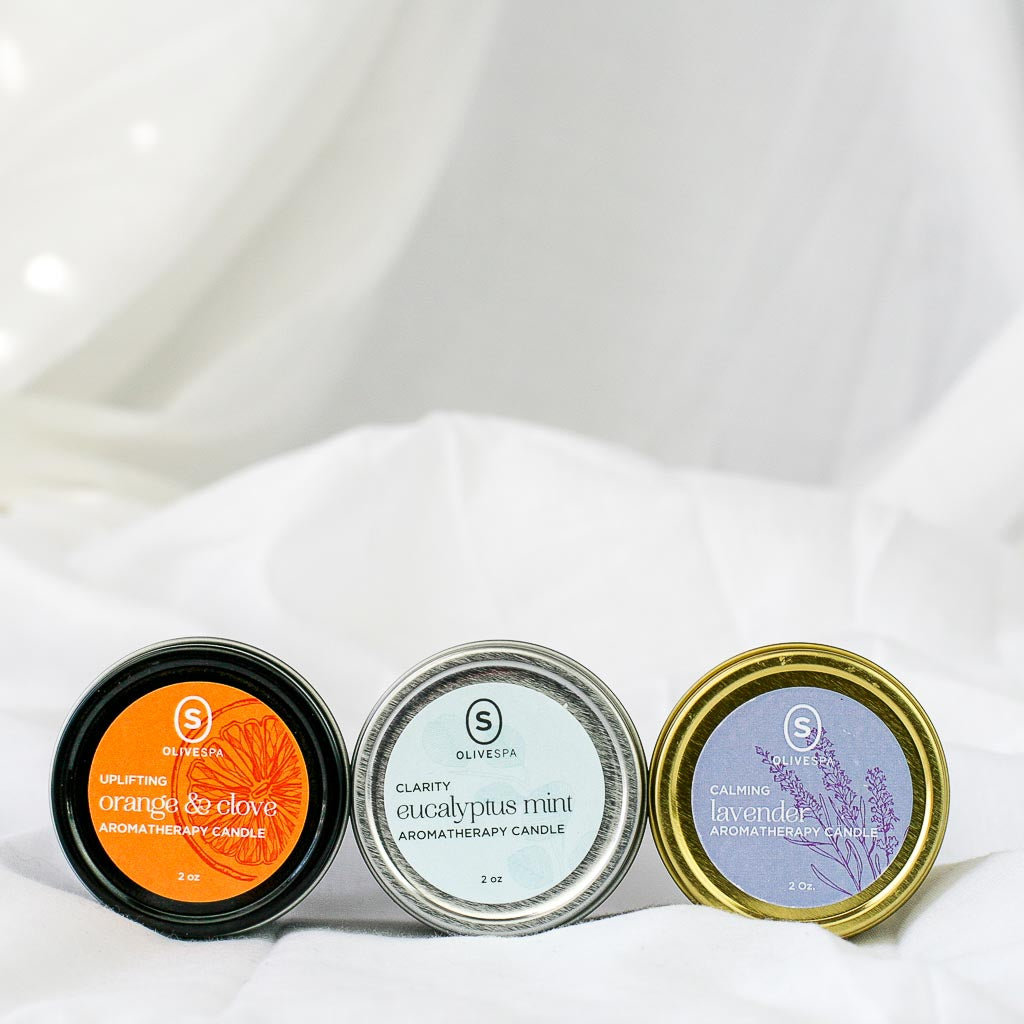 Aromatherapy Travel Candle Set