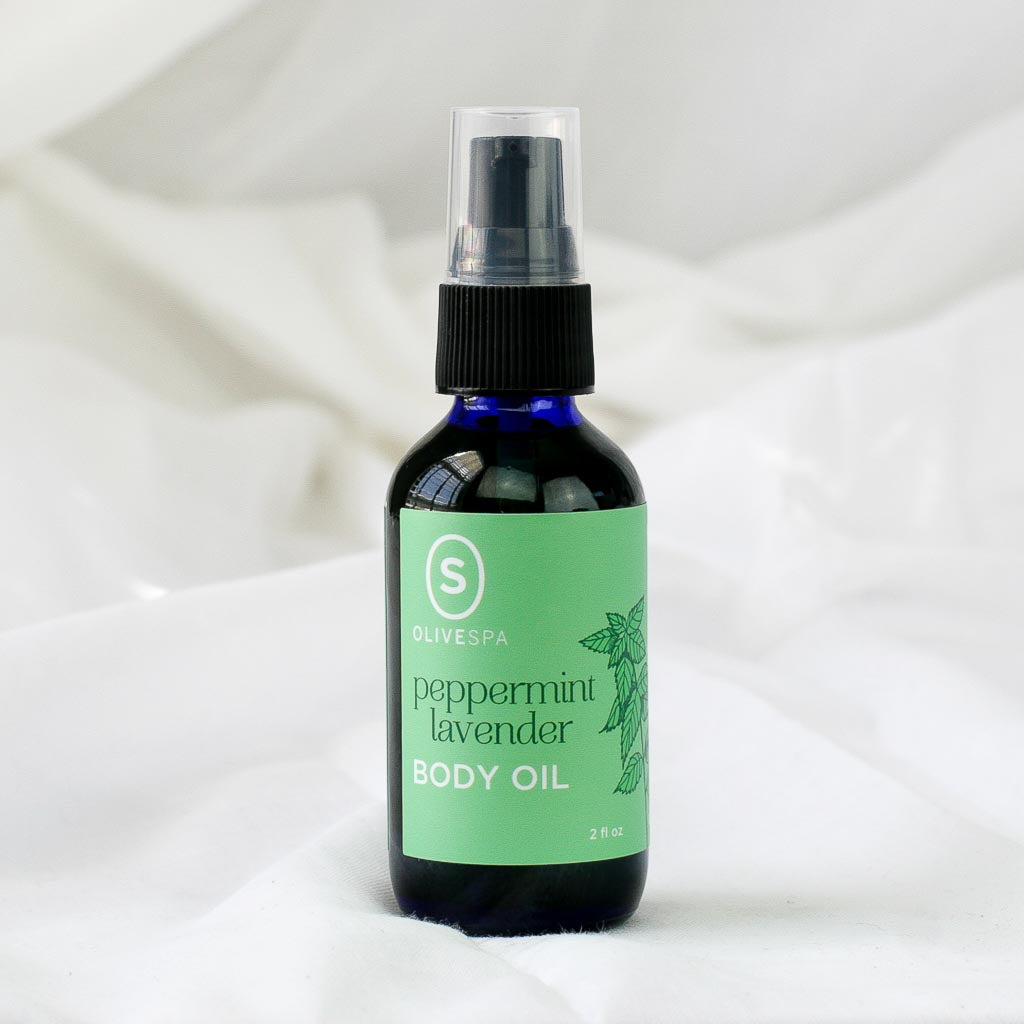 Peppermint Lavender Body Oil